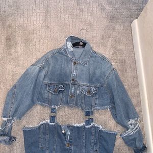 LF Carmar denim jean jacket XS